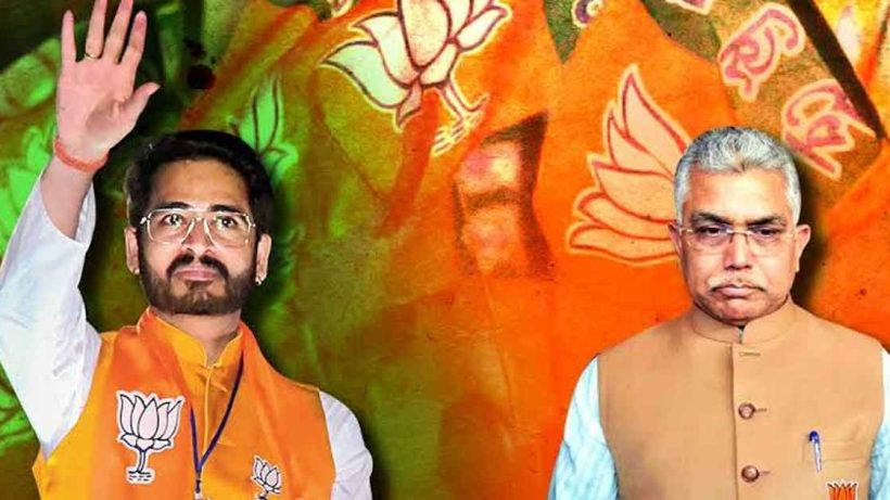 খড়গপুরে শহীদ দর্পণ দিলীপের, অন্যদিকে মানুষের পাশে বিধায়ক হিরণের!
