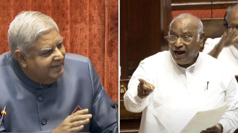 Kharge statement on dhankhar