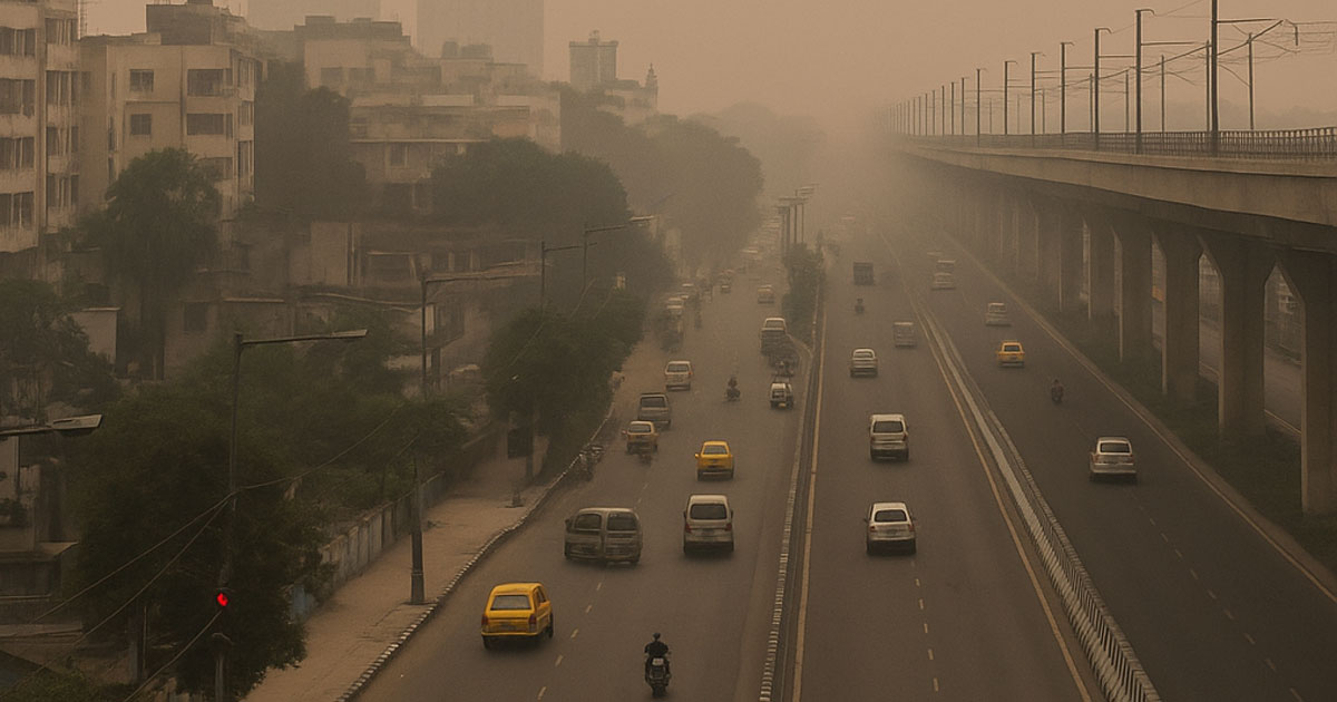 Kolkata Ozone Pollution