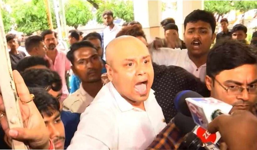 Kaustav in hospital