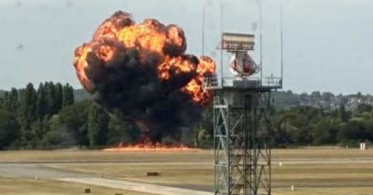 Southend Airport plane crash