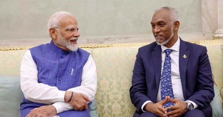 Modi relation with maldives