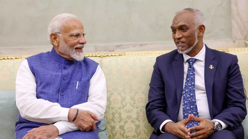 Modi relation with maldives