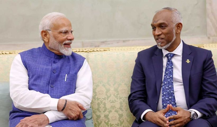 Modi relation with maldives