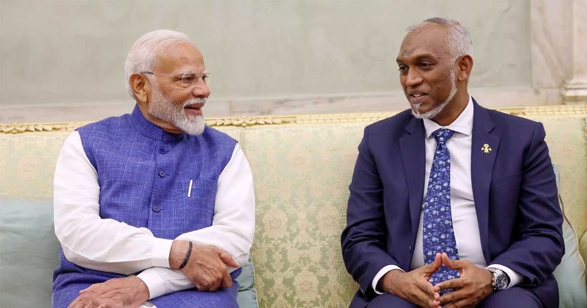 Modi relation with maldives