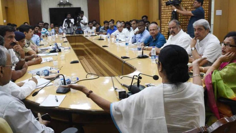 Mamata meeting at nabanna