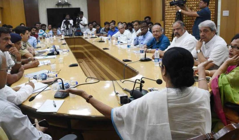 Mamata meeting at nabanna
