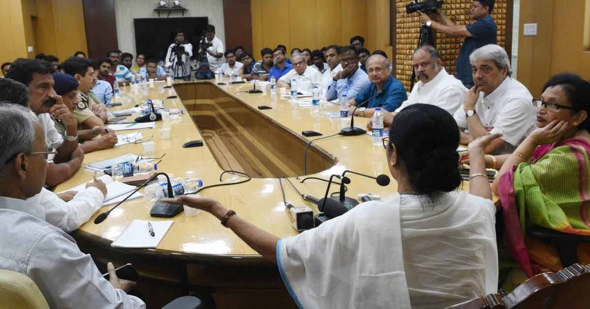 Mamata meeting at nabanna
