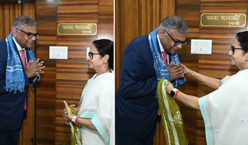 নবান্নে মুখ্যমন্ত্রীর সঙ্গে সাক্ষাৎ টাটা গ্রুপ চেয়ারম্যানের, জল্পনা রাজ্যে বড় বিনিয়োগ নিয়ে