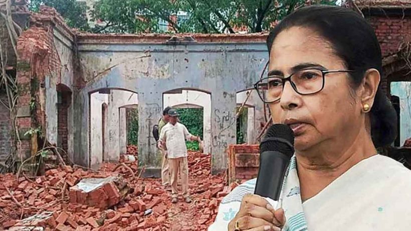 ভাঙা হচ্ছে সত্যজিৎ রায়ের পৈতৃক ভিটে, উদ্বেগ মমতার আবেদন বাংলাদেশকে