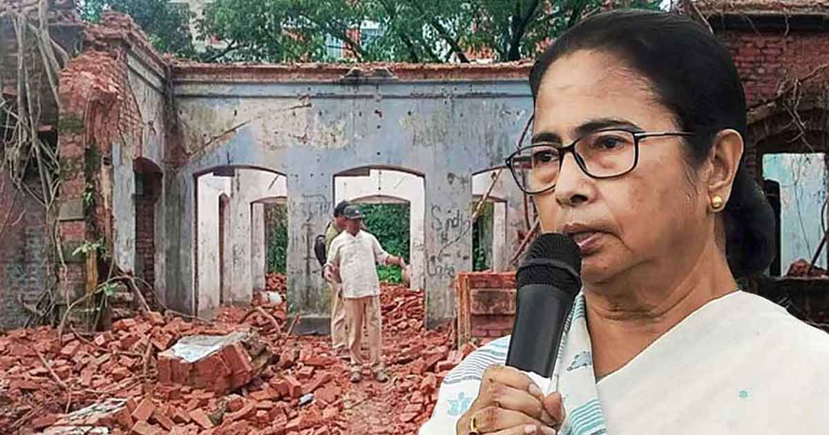 ভাঙা হচ্ছে সত্যজিৎ রায়ের পৈতৃক ভিটে, উদ্বেগ মমতার আবেদন বাংলাদেশকে