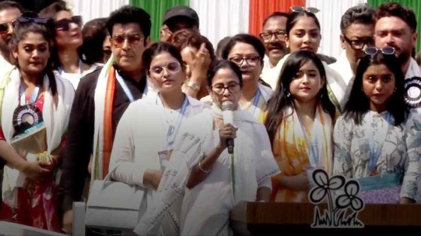 ২১ জুলাই তৃণমূলের শহিদ মঞ্চে বিজেপি ছেড়ে ঘাসফুলে ফিরলেন দুই অভিনেত্রী