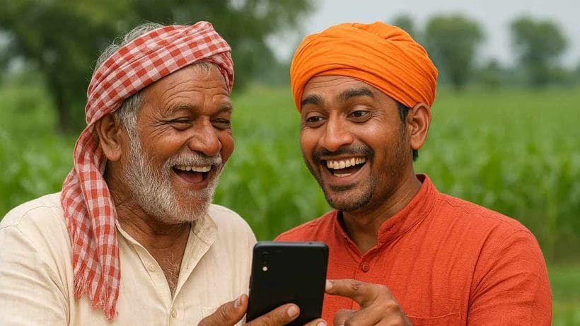 Farmers Progress by mobile application