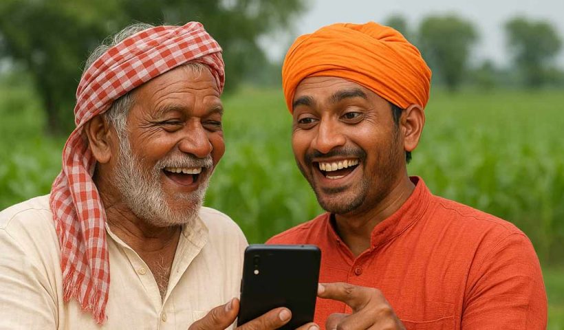 Farmers Progress by mobile application