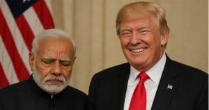 Trump Modi trade war