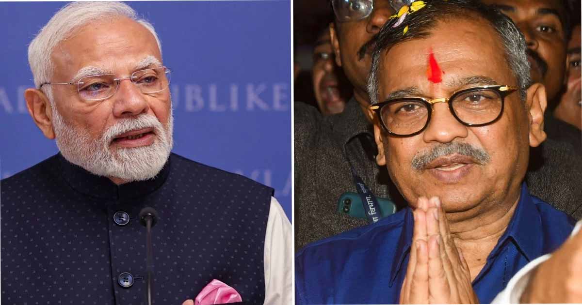 Ujjal praised by modi