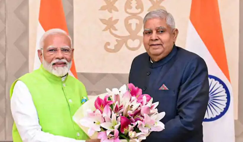 PM Modi praises Dhankhar