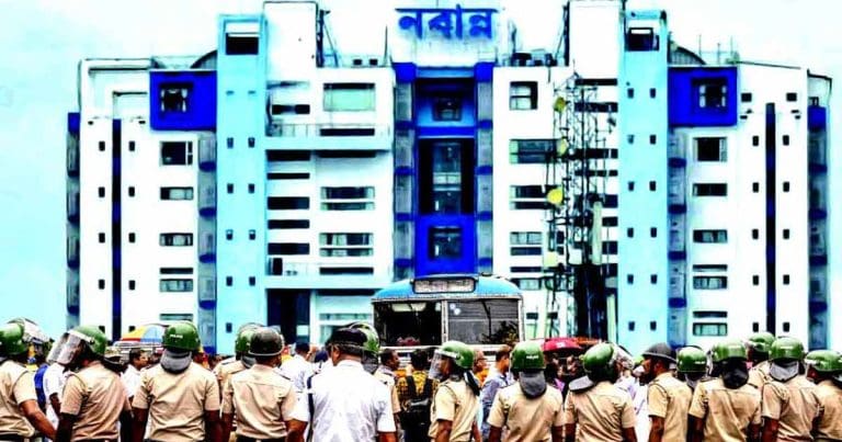 নবান্ন অভিযান ঘিরে উত্তাল রাজনীতি, আন্দোলনকারীদের ভয় দেখানোর অভিযোগ
