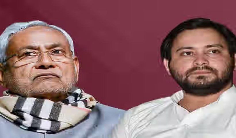 tejaswi slammed nitish