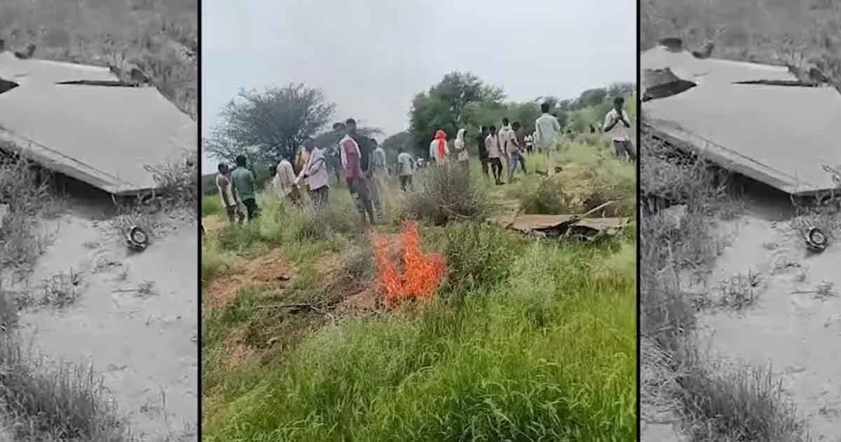 রাজস্থানের চুরুতে বায়ুসেনার যুদ্ধবিমান ভেঙে পড়ল, মৃত্যু পাইলটের