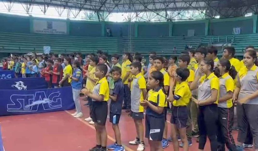 শিলিগুড়িতে শুরু হল মেয়র কাপ ইন্টার স্কুল টেবিল টেনিস প্রতিযোগিতা