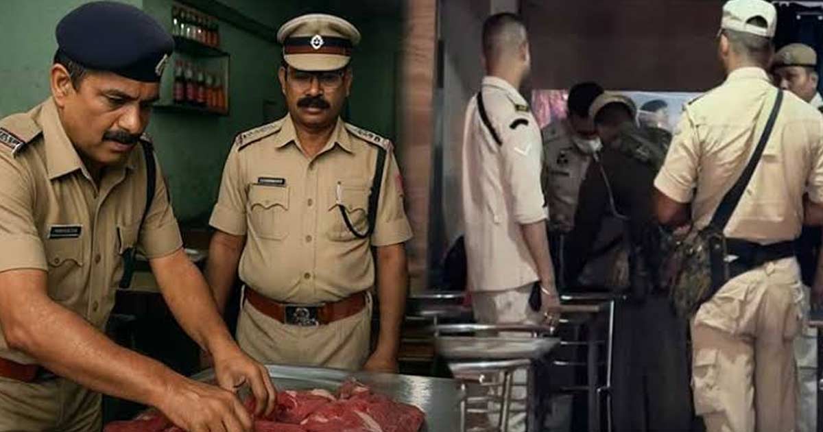 Beef Seized by police in chandigarh