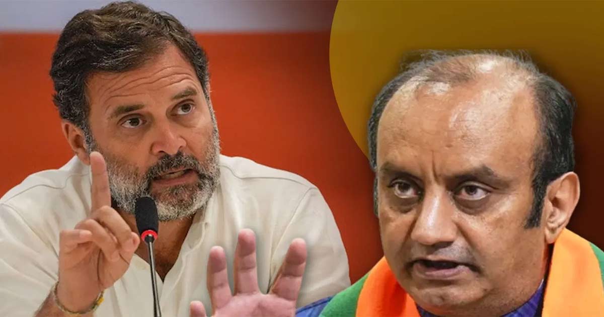 Sudhanshu-Tribedi slams rahul gandhi