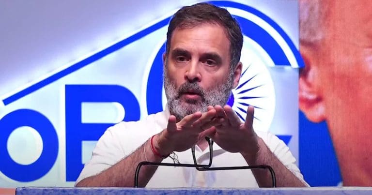 Rahul Gandhi claims election rigging