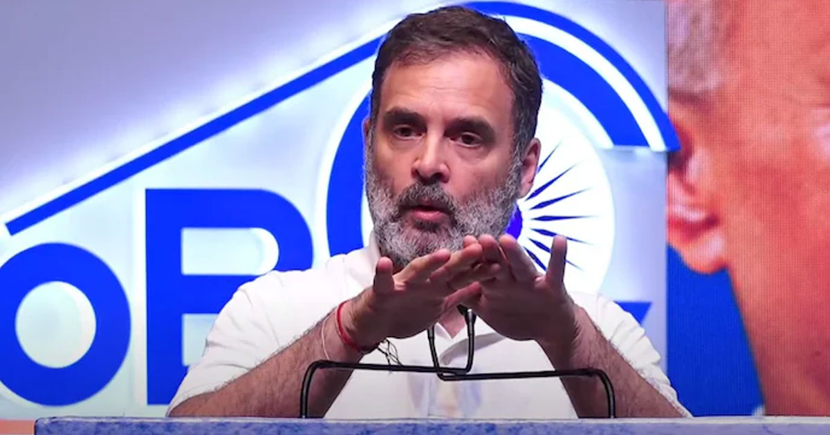 Rahul Gandhi claims election rigging