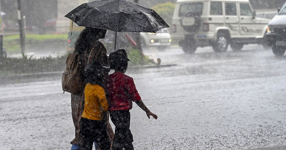 Heavy Rain in Ulta Rath South Bengal 