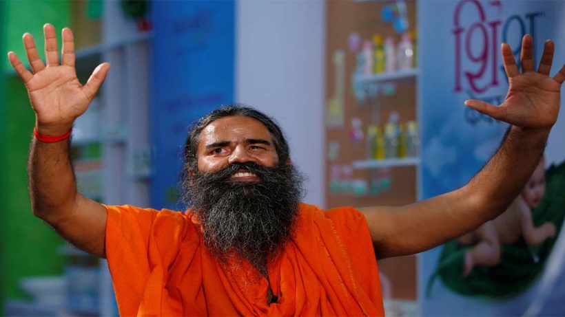 Yogguru ramdev supports up government