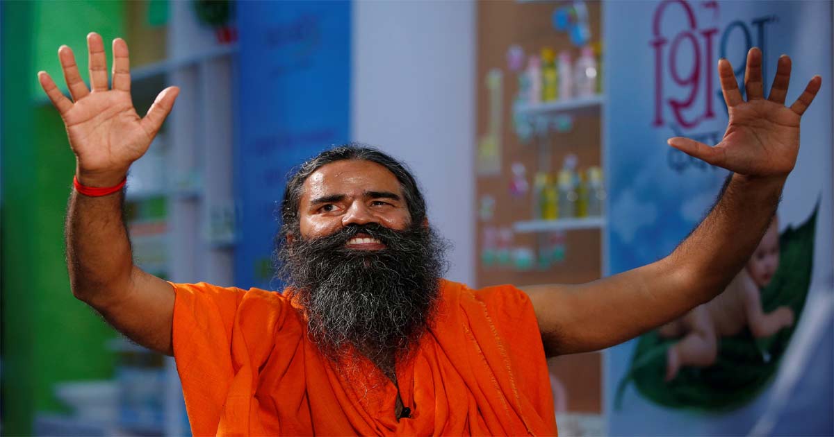 Yogguru ramdev supports up government