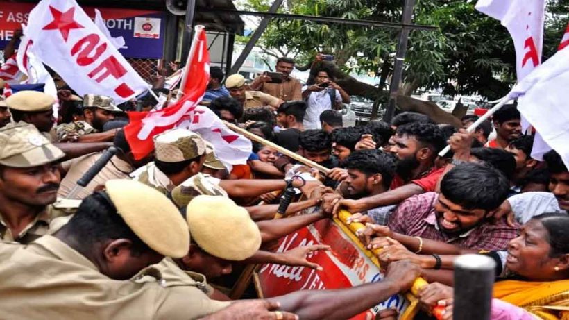 SFI-Protest