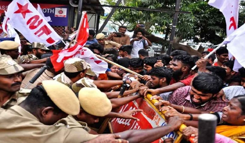 SFI-Protest