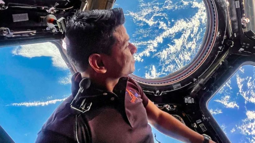 Shubhshu Shukla from ISS