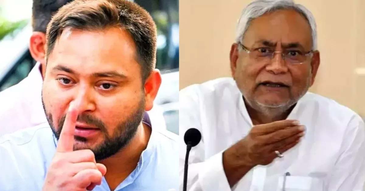 Tejaswi slams nitish kumar