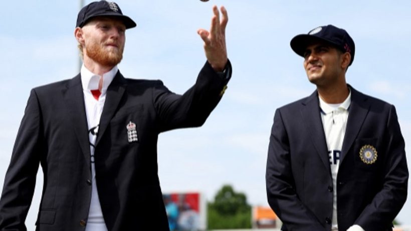England won the toss and chose to field first