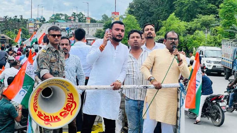 বিজেপি বিধায়কের গ্রেফতারের দাবি তৃণমূলের