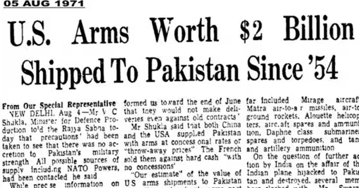 indian army shares 1971 clipping