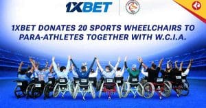 1xBet and WCIA Empower Para-Athletes with 20 Sports Wheelchairs for Wheelchair Cricket in India