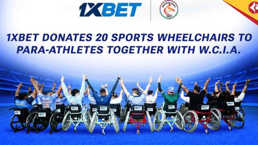 1xBet and WCIA Empower Para-Athletes with 20 Sports Wheelchairs for Wheelchair Cricket in India