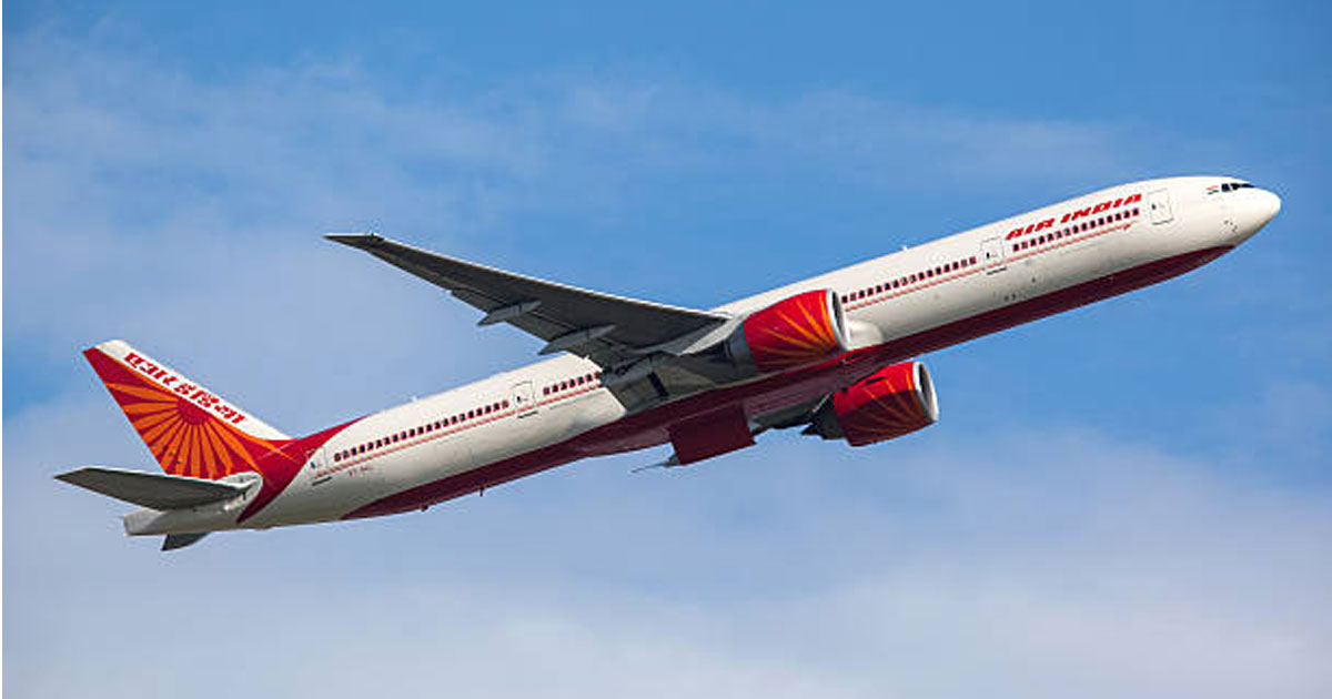 cockroach found in air india flight