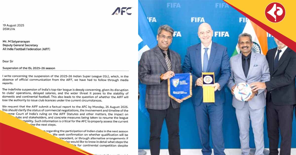 AIFF under pressure as AFC demands ISL clarity amid Indian Football Crisis