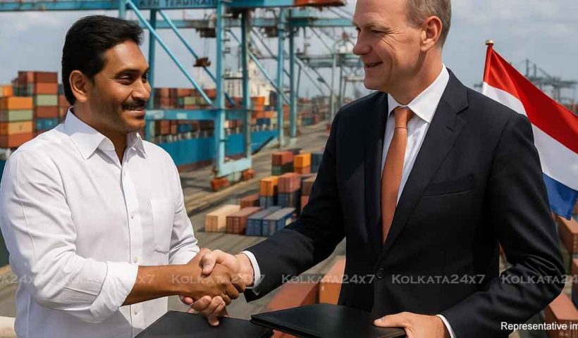 Andhra Pradesh Inks ₹9,000 Crore Deal with Netherlands’ APM Terminals to Transform Ports, Boosts Double Engine Growth