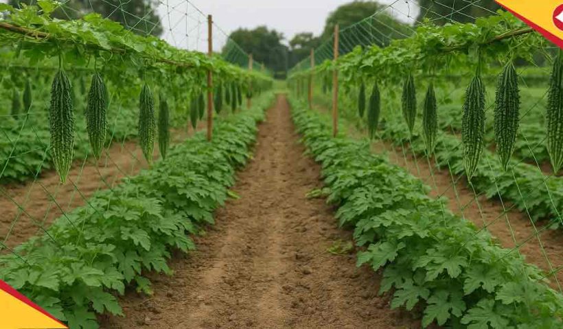 How to Grow Bitter Gourd in Bengal: Soil, Spacing & Trellis Tips 2025