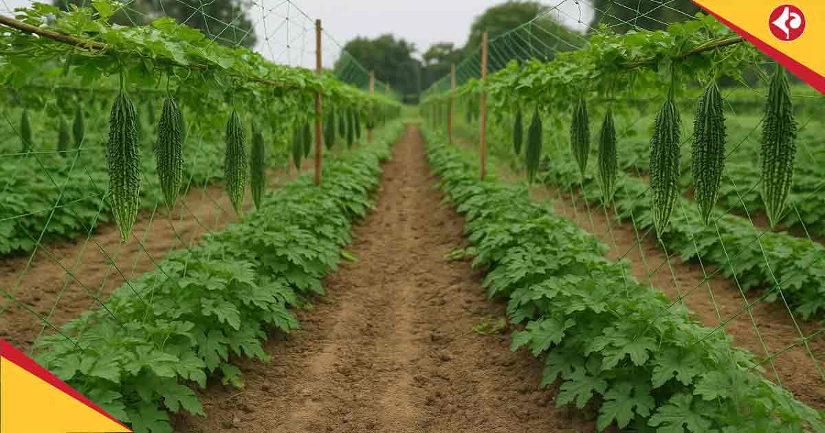 How to Grow Bitter Gourd in Bengal: Soil, Spacing & Trellis Tips 2025