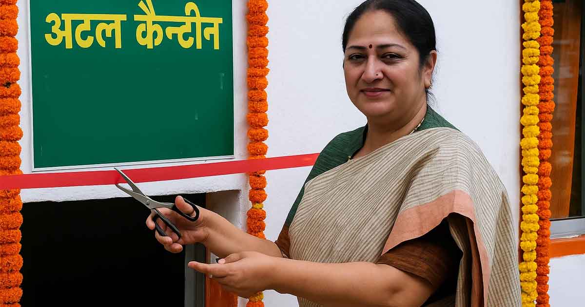 Delhi CM Rekha Gupta Unveils Atal Canteen and Housing Schemes to Empower the Poor
