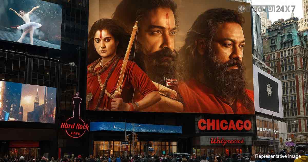 Devi Choudhurani Teaser Unveiled at Times Square