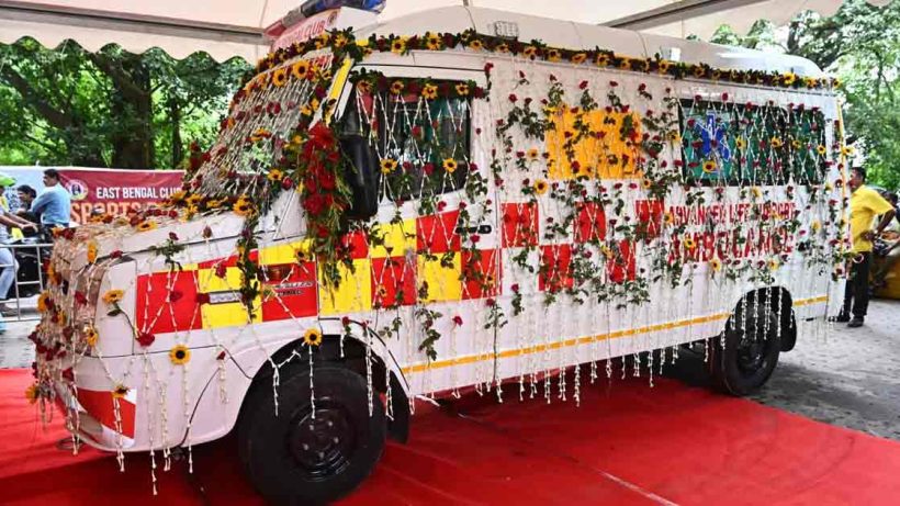 East Bengal Club Honors Poltu Das’ 86th Birthday with Blood Donation Camp, Health Check-Up, and Free Ambulance Service Initiative