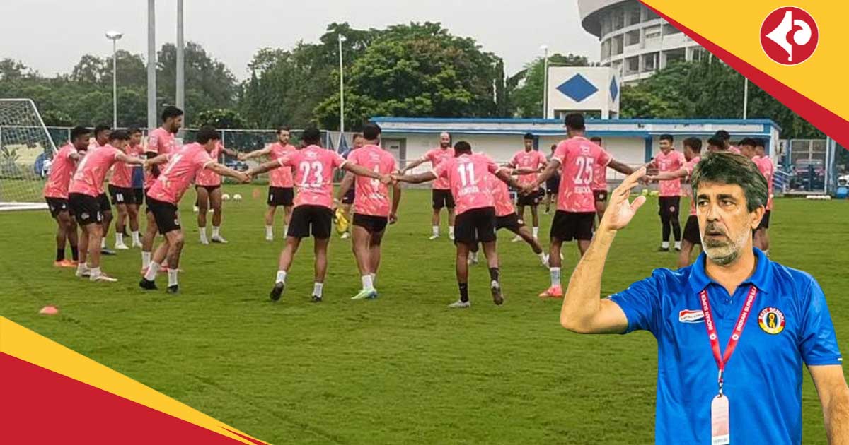 East Bengal coach Oscar Bruzon looking Namdhari FC match in Durand Cup as Final for Qualify to next round